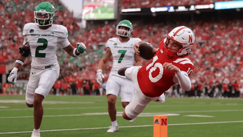 Nebraska runs past North Dakota to finish nonconference play unbeaten