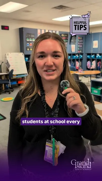 Tips for School - Mrs. Jones, Kindergarten (Video)