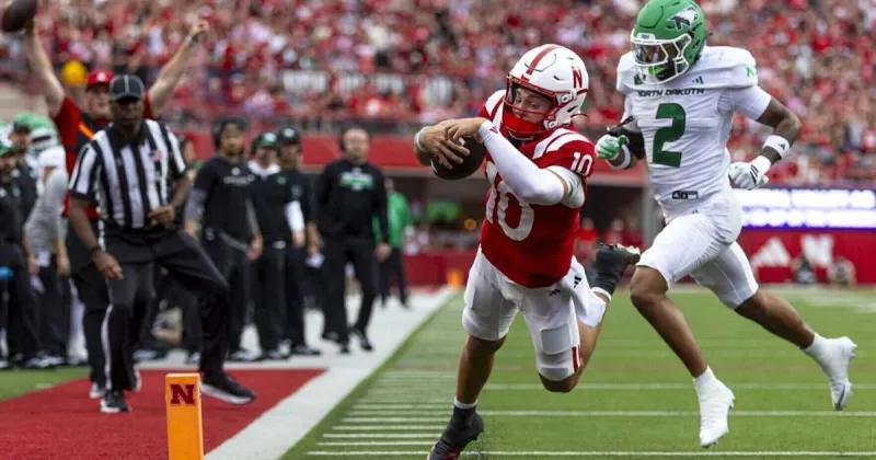 The first big statement from Nebraska came from an unlikely place