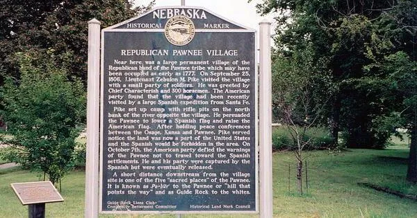 Marker Monday: Republican Pawnee village history
