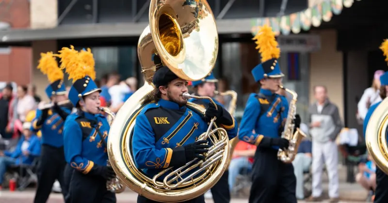 Kearney High wins sweepstakes trophy at UNK Band Day