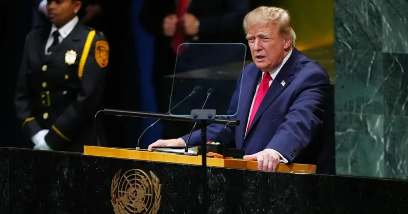 Trump in address to world leaders at UN defends his decision to start war against Iran