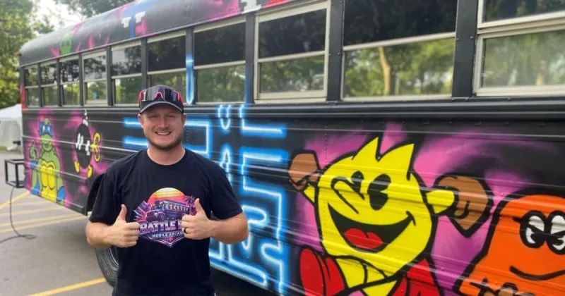 Battle Bus brings the arcade to you; mobile unit serves the Tri-Cities