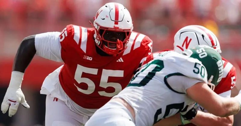 Dana Holgorsen wants more from Tree Babalade as Nebraska rotates O-linemen