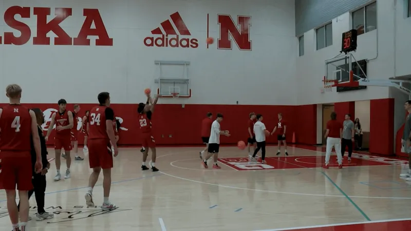 Exclusive look at the Nebraska Men's Basketball Team for 2026-2027