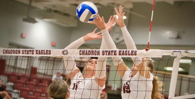 Meservey, Eagles Hold Block Party in Five-Set Loss