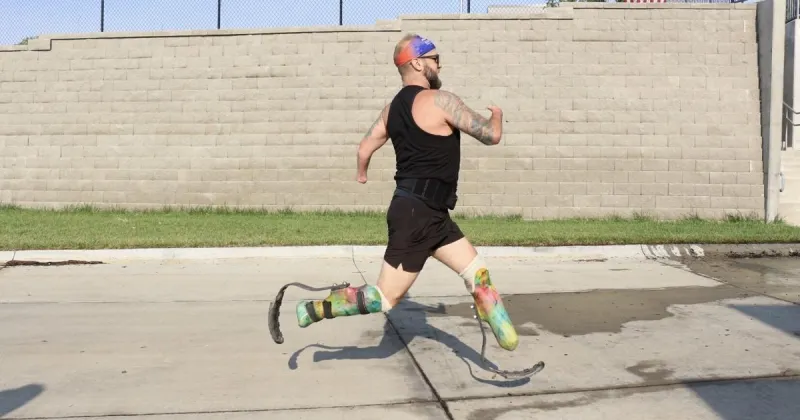 'I want to go adventure:' Scenic Monument Marathon course calls amputee runner west