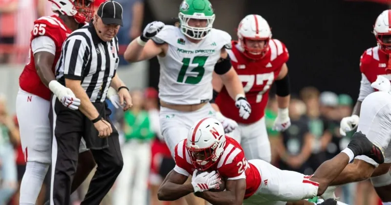 Nebraska depth chart vs. Michigan State