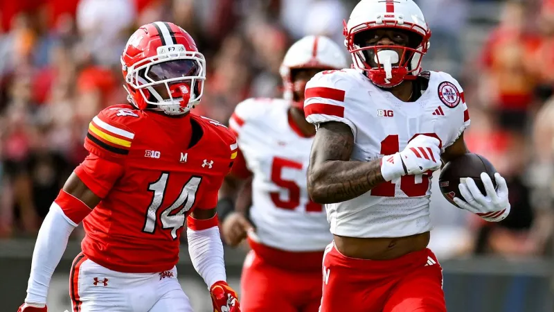 Nebraska opens as more than two-touchdown Maryland favorite with perfect start at stake