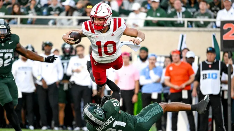 Matt Rhule knows Nebraska has to accept the injury danger around Anthony Colandrea