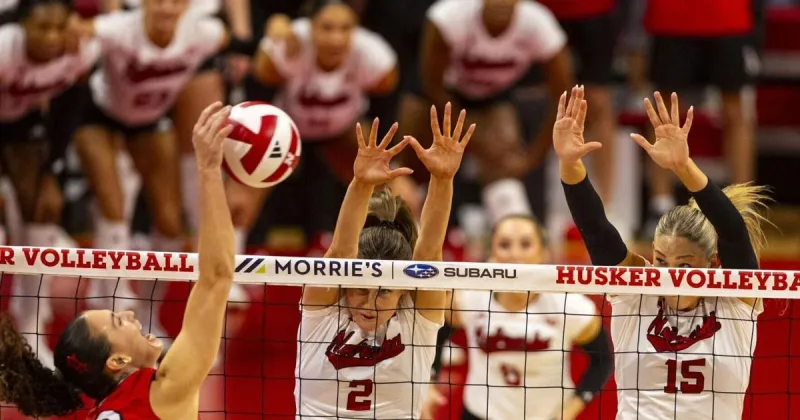 Nebraska football, volleyball set for Fox doubleheader Oct. 10