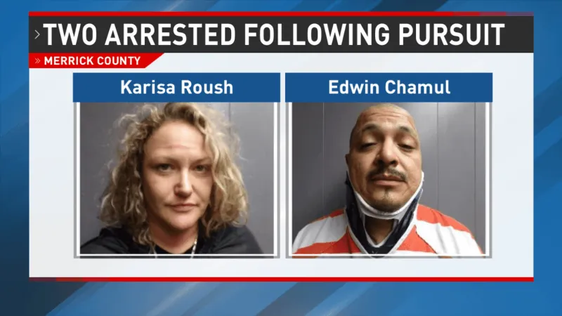 Two arrested following Merrick County pursuit