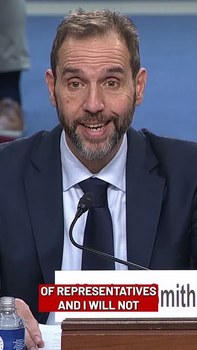 'I WILL NOT BE SILENCED': Jack Smith defies Trump prosecution threats in Senate testimony (Video)