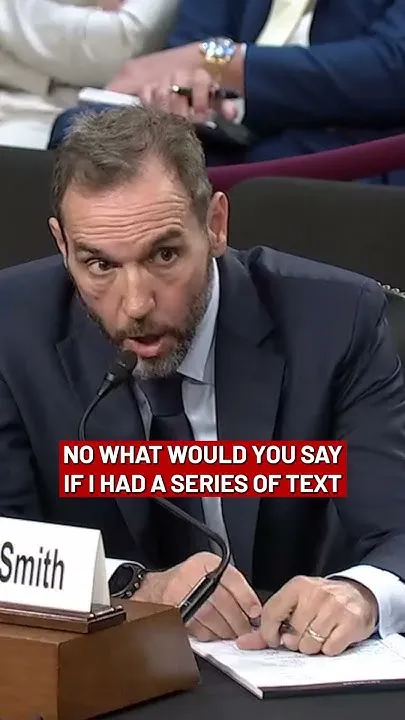 Sen. Schmitt Mixes Up Iowa Hawkeyes and Atlanta Hawks in Jack Smith Hearing #shorts (Video)