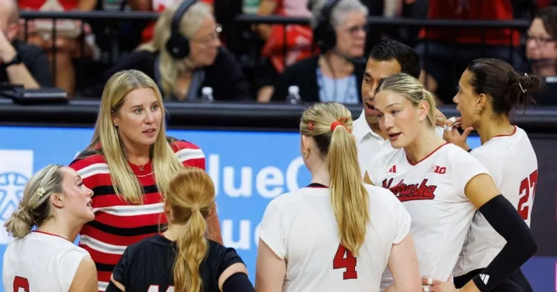College volleyball was good last year. Dani Busboom Kelly says 2026 is better