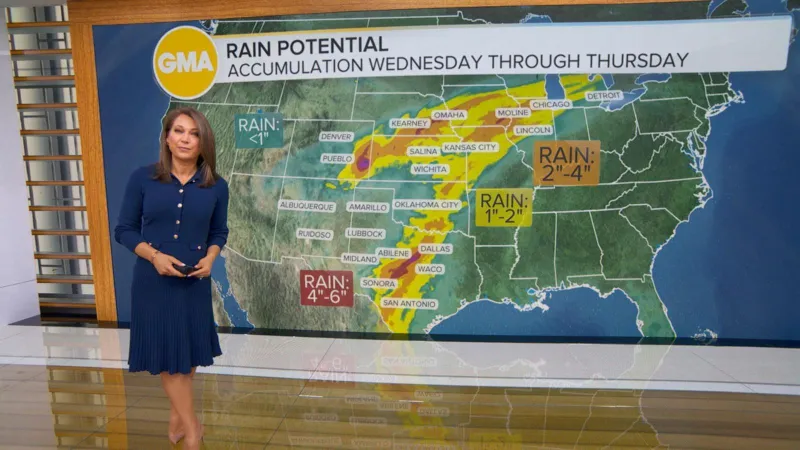 Millions face flash flood threat as powerful storms sweep north