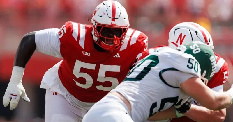 Tree Babalade's growth gives Nebraska's offensive line options - including a tackle at guard
