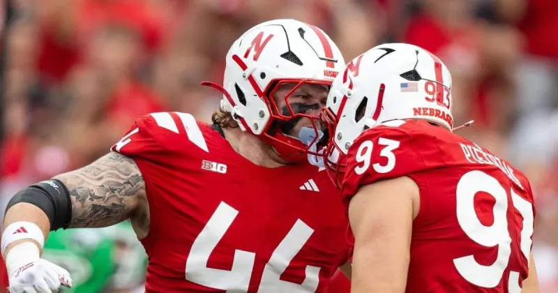 A fit and 'fun': Riley Van Poppel's rise part of Nebraska defensive line renaissance