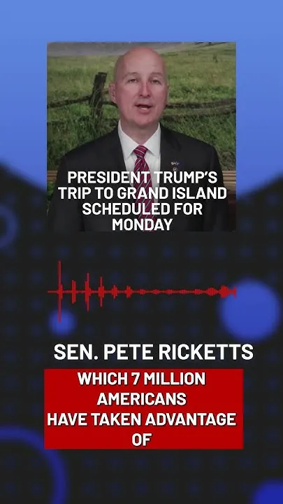 Sen. Pete Ricketts Previews Trump's Grand Island Visit & Tax Relief Wins (Video)