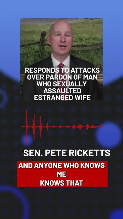 Sen. Pete Ricketts Fires Back at Criticism Over John Arias Pardon (Video)
