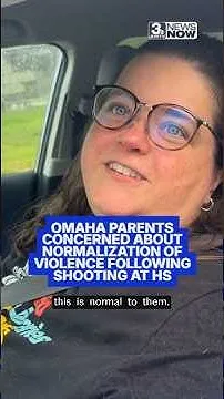 Omaha parents concerned about normalization of violence (Video)