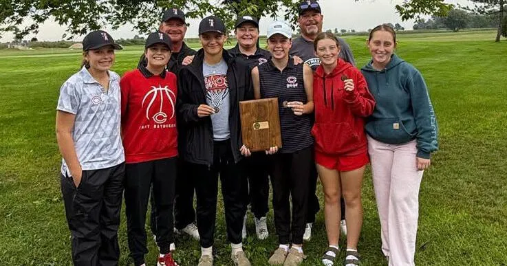 Cozad wins home invite Monday, claims golf conference title Tuesday