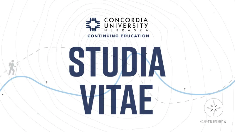 Registration now open for November 2026 courses in Concordia Nebraska's Studia Vitae continuing education program