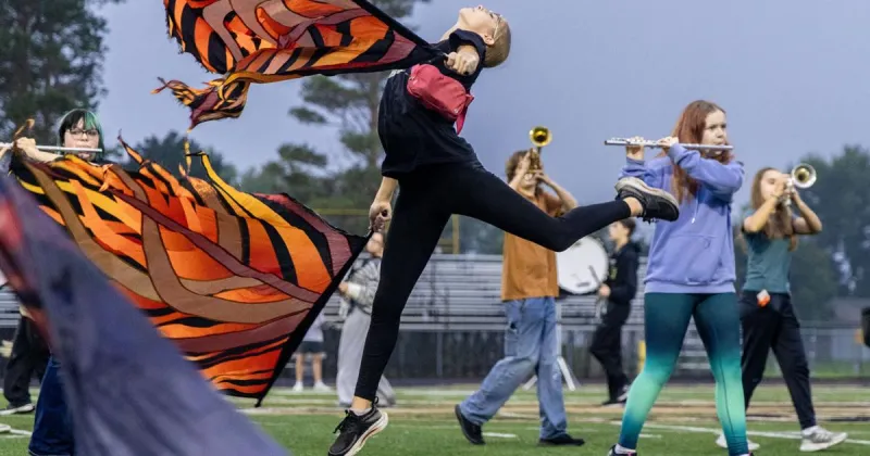 Northwest polishes up parade marching, field show for Harvest of Harmony in Grand Island