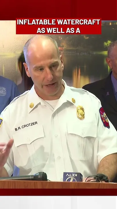 Omaha Fire Rescues Dozens by Boat in Overnight Flood Surge (Video)