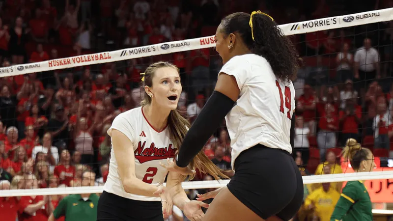 Nebraska Volleyball to Play in inaugural AVCA Match Point
