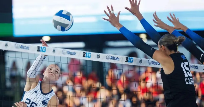No. 1 Nebraska volleyball faces a familiar foe in No. 16 Penn State and 'Big hit Whit'