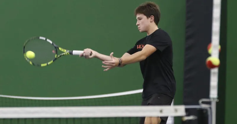 Lexington tennis dominates dual over Holdrege