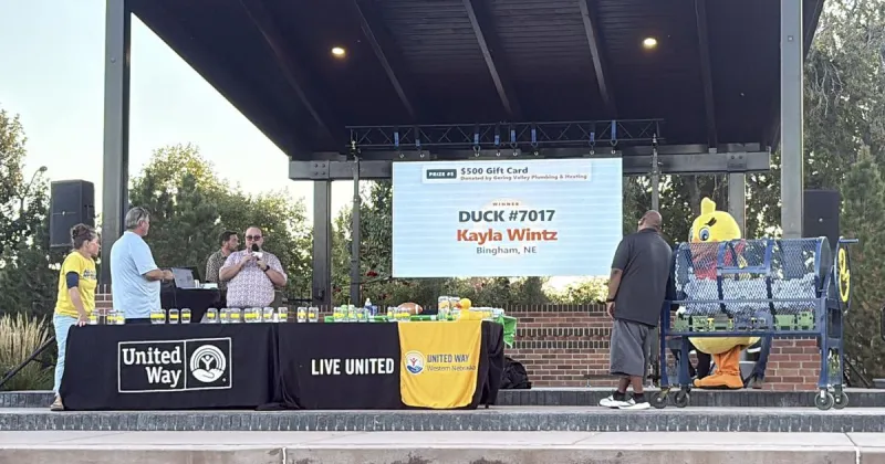 Where you a winner in the United Way Duck Draw?