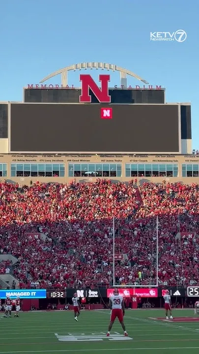 Husker Nation celebrates another glorious day of football at Memorial Stadium (Video)
