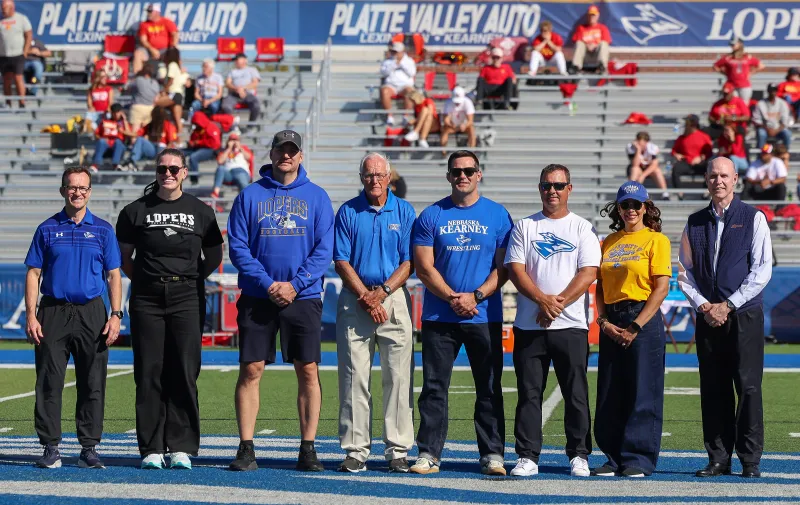 UNK Athletic Hall of Fame inductees honored during homecoming week