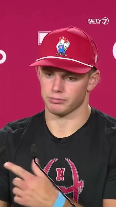 Nebraska QB on his performance during Maryland game (Video)