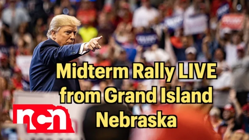 WATCH: Donald Trump Rally LIVE in Grand Island, NE | Midterm Campaign Event (Video)