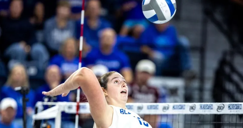 Creighton's long Big East streak ends in a five-set stunner