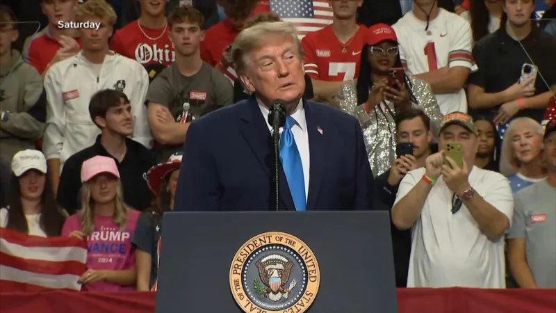 Trump campaigns in critical states ahead of high-stakes midterm election