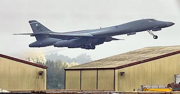 US Air Force removes bombers from British air base targeted by a suspected attack