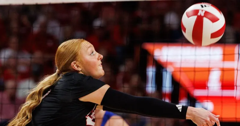 Nebraska volleyball remains No. 1 in AVCA Top 25 ahead of showdowns vs. Indiana, Wisconsin