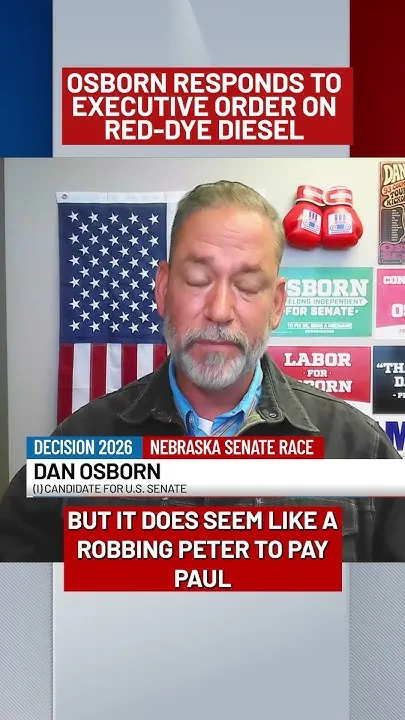 Osborn expresses support for Trump Executive Order on diesel fuel (Video)