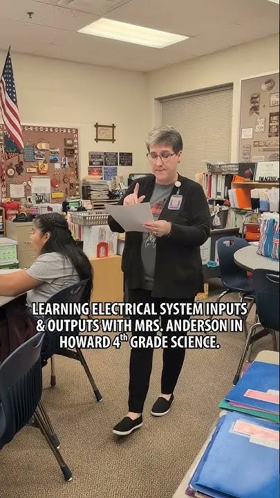 4th Grade Science "Electrical Systems" @ Howard Elementary (Video)