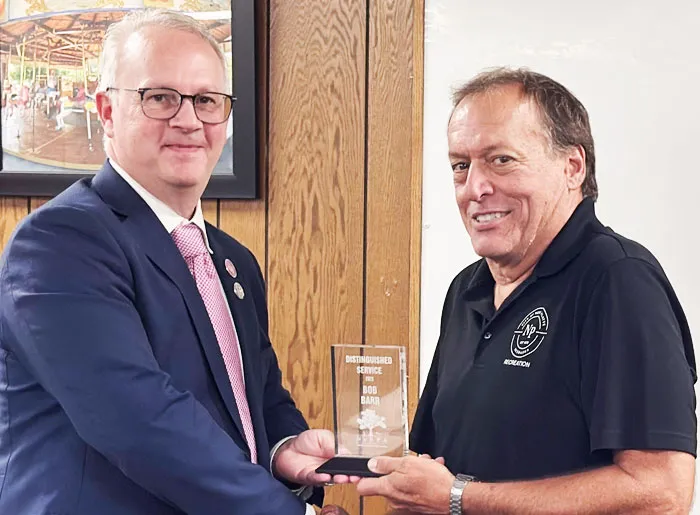 City Rec Director honored
