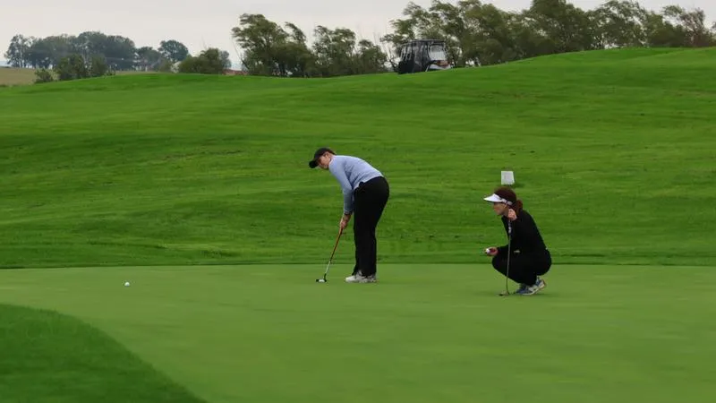 Golf Competes In Statesman at The Preserve On Rathbun Lake
