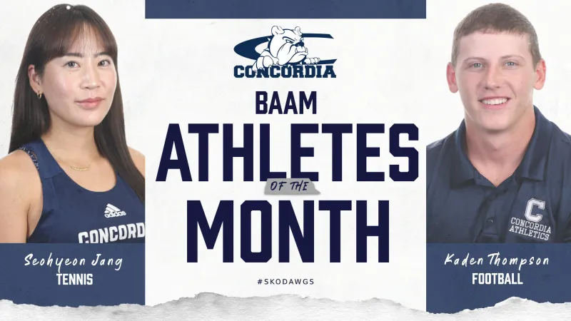 Jang, Thompson voted first BAAM Athletes of the Month for 2026-27 year