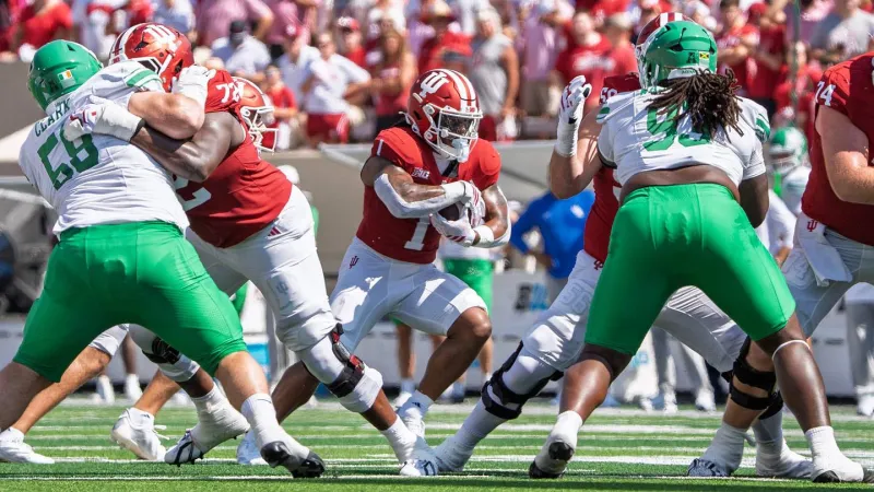 Rob Aurich talks how Indiana's bruisers put Nebraska's run defense under a microscope