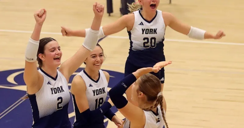 Dukes sweep Patriots on senior night