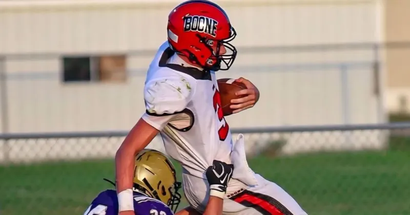 For Kade Hudson, Boone Central's unbeaten season is a family story