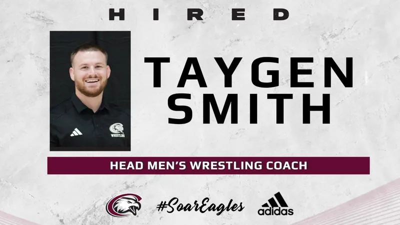 Taygen Smith Named as Men's Wrestling Coach